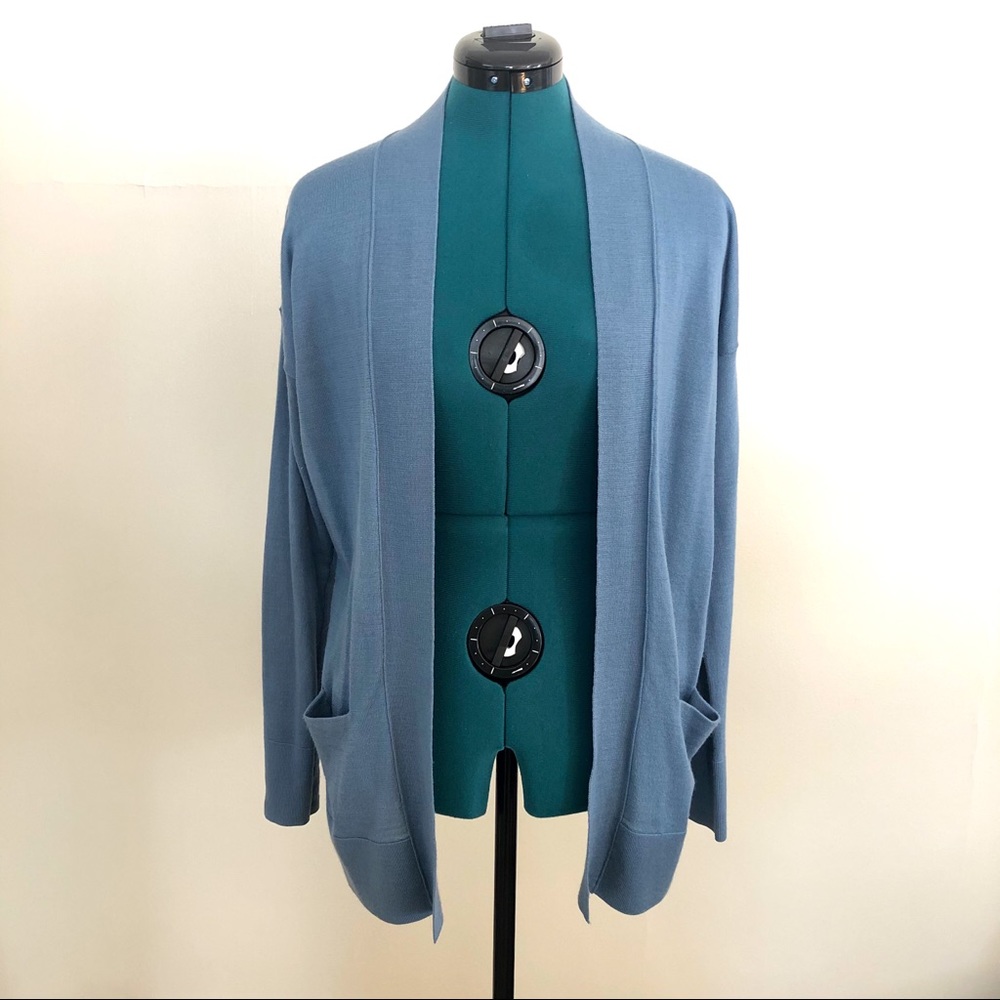 LOFT Blue Cardigan SZ XS